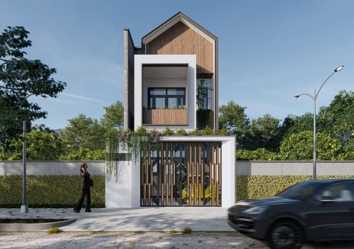 thiet-ke-ha-2-tang-7x11m-voi-mai-nha-hinh-chop-nhon-ket-hop-ban-cong-cropped Thiết kế hà 2 tầng 7x11m với mái nhà hình chóp nhọn, kết hợp ban công