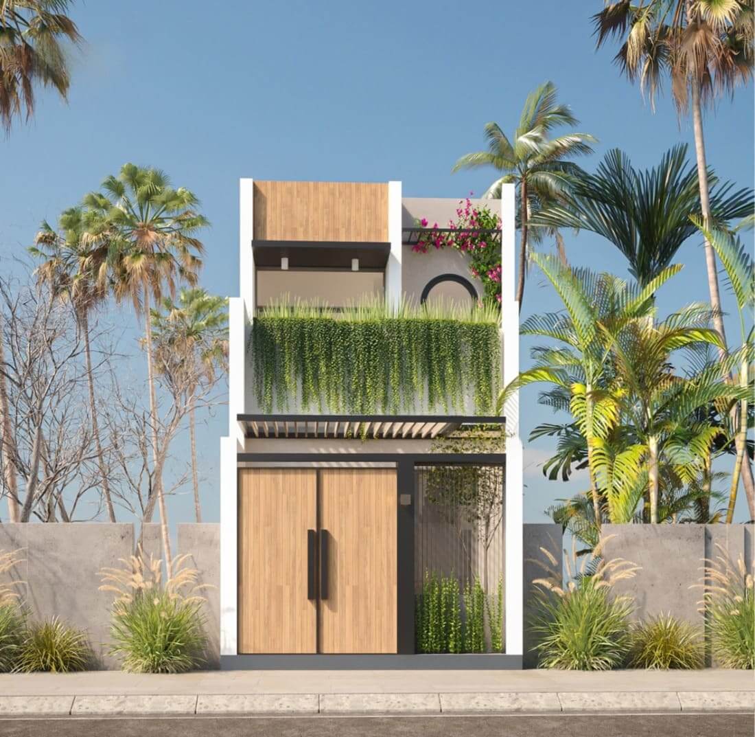 thiet-ke-nha-4x10-1-tret-1-lau-mai-bang-7 Thiết kế nhà 4x10 1 trệt 1 lầu mái bằng 7