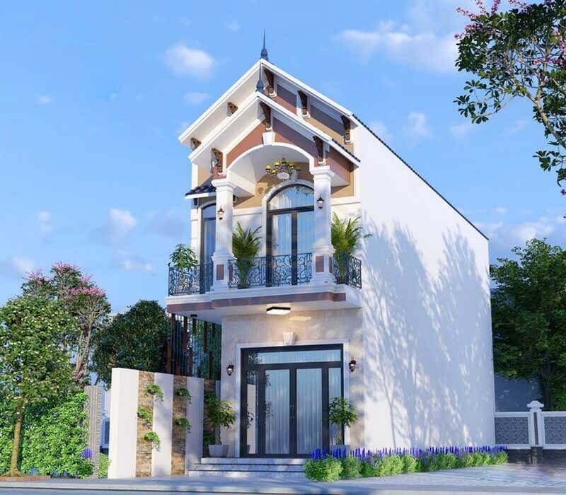 thiet-ke-nha-4x10-1-tret-1-lau-mai-thai-2-1 Thiết kế nhà 4x10 1 trệt 1 lầu mái Thái 2