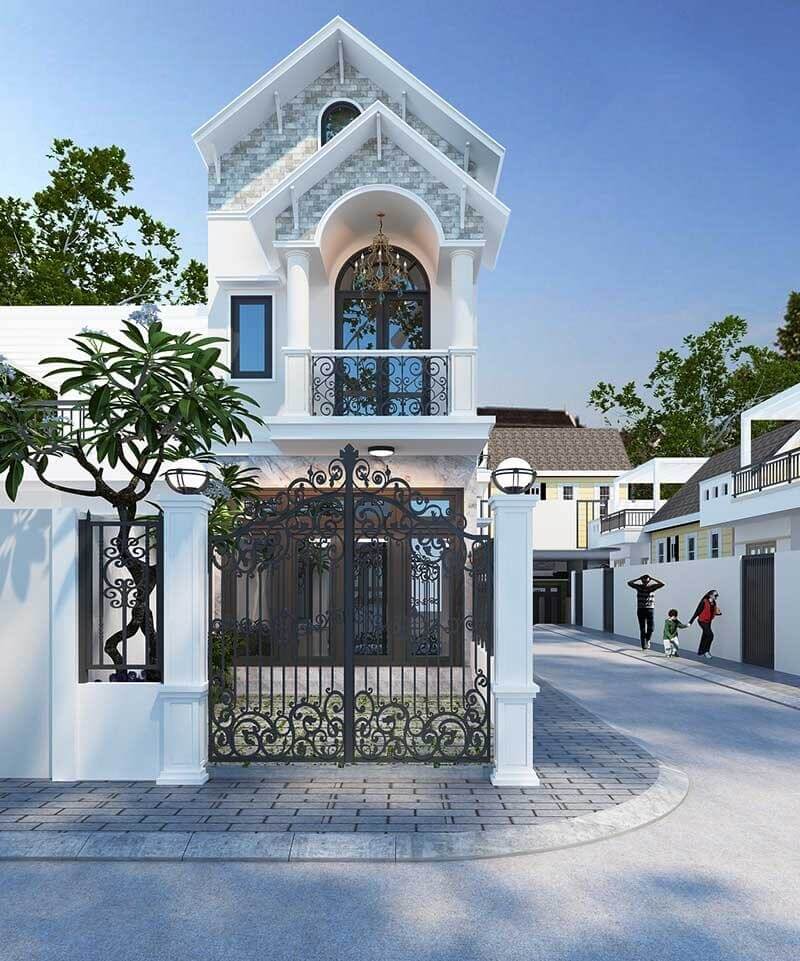 thiet-ke-nha-4x10-1-tret-1-lau-phong-cach-tan-co-dien-5 Thiết kế nhà 4x10 1 trệt 1 lầu phong cách tân cổ điển 5