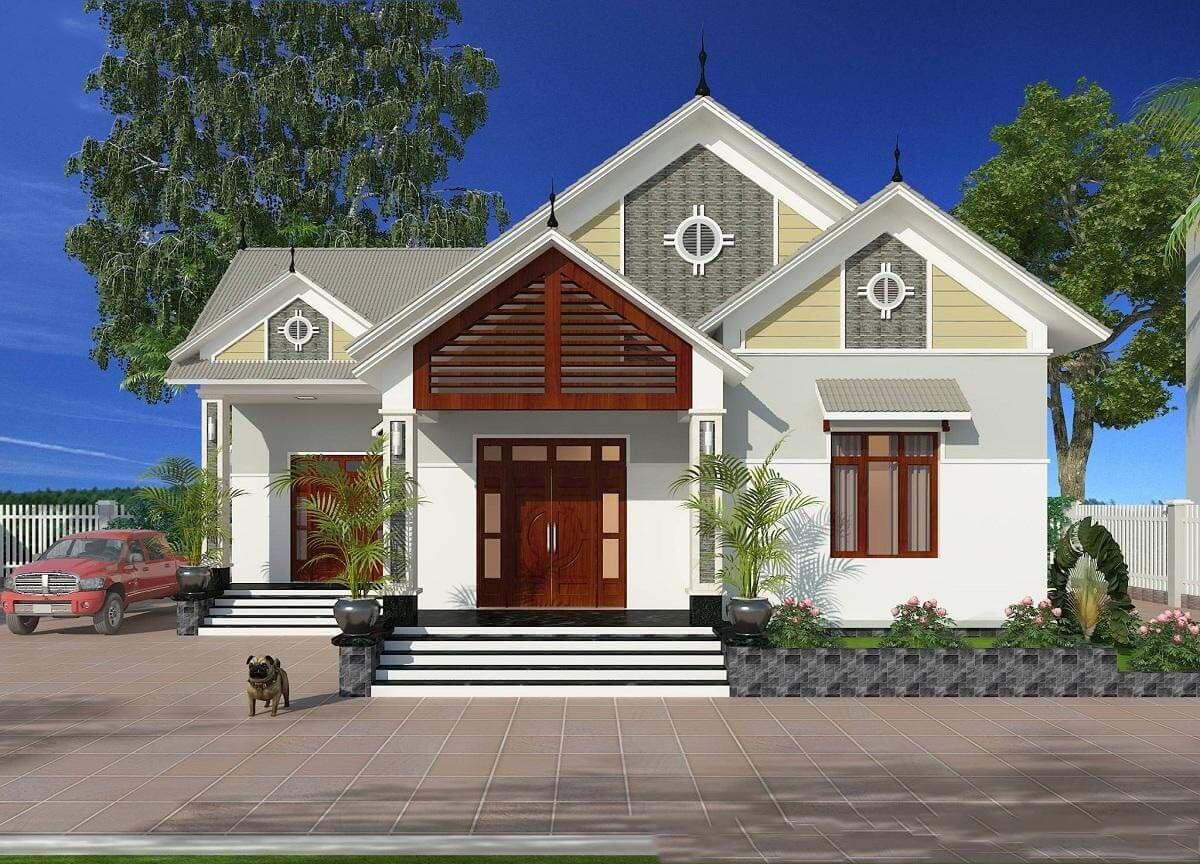 thiet-ke-nha-50m2-voi-1-tang-mai-thai-2 Thiết kế nhà 50m2 với 1 tầng mái Thái 2