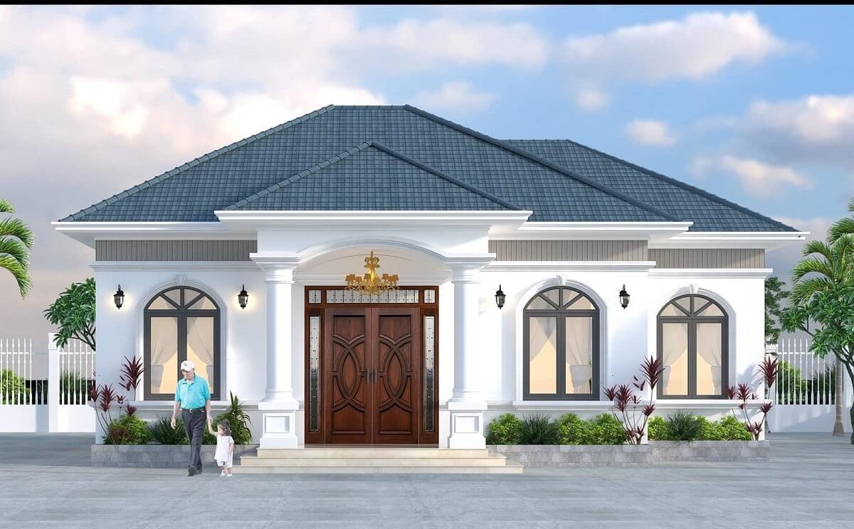 thiet-ke-nha-50m2-voi-1-tang-mai-thai-3 Thiết kế nhà 50m2 với 1 tầng mái Thái 3