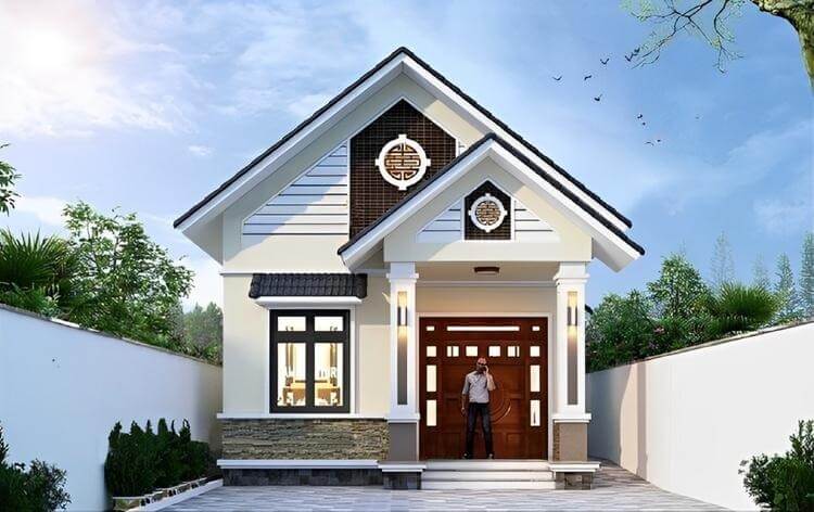 Thiết kế nhà cấp 4 5x16m mái thái độc đáo 8