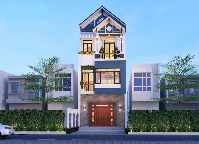 thiet-ke-nha-nho-4x10-3-tang-mai-thai-4 Thiết kế nhà nhỏ 4x10 3 tầng mái thái 4