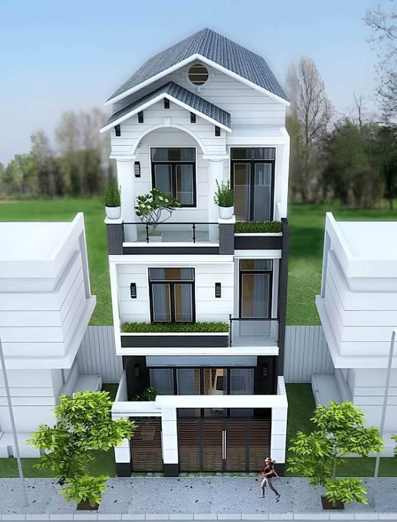 thiet-ke-nha-nho-4x10-3-tang-mai-thai-5 Thiết kế nhà nhỏ 4x10 3 tầng mái thái 5