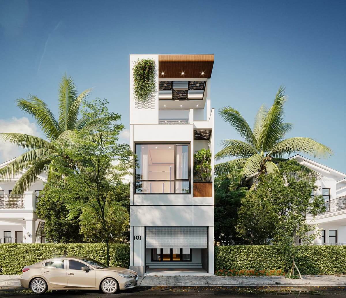 thiet-ke-nha-nho-4x10m-3-tang-tinh-gian-quy-phai Thiết kế nhà nhỏ 4x10m 3 tầng tinh giản quý phái