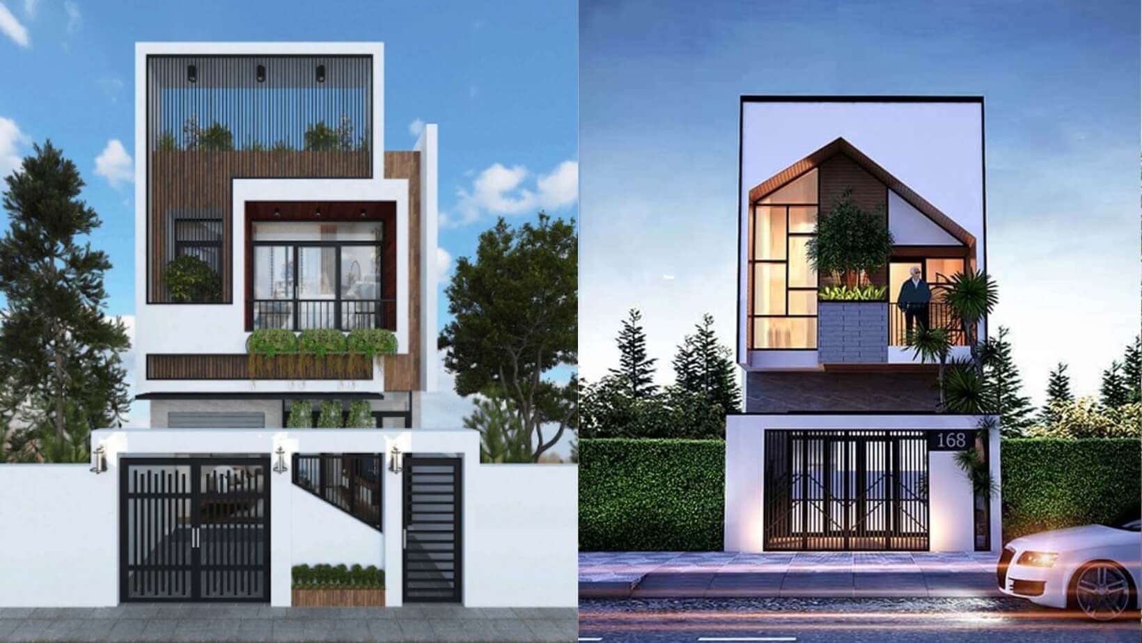 Thiết kế nhà rộng 6m dài 9m 2 tầng 1