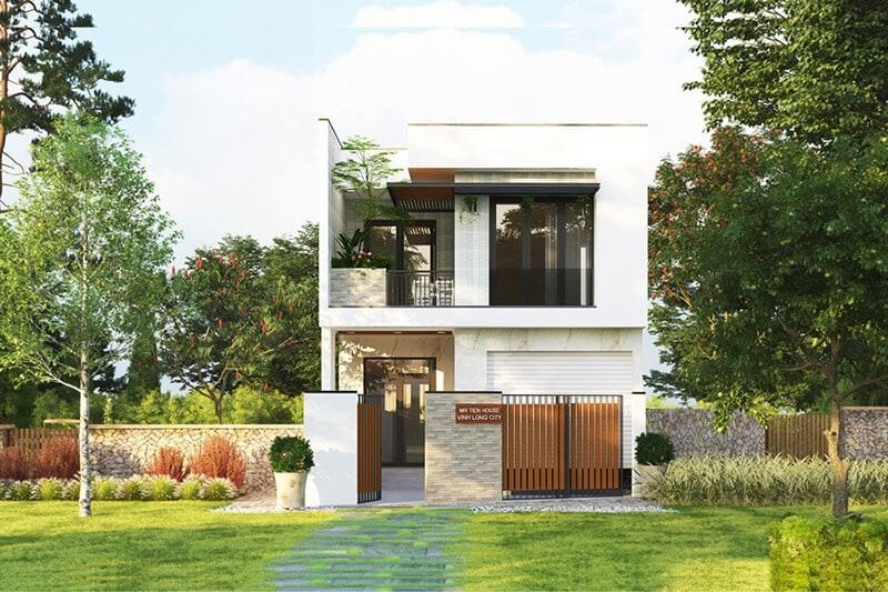 Thiết kế nhà rộng 6m dài 9m hiện đại 2