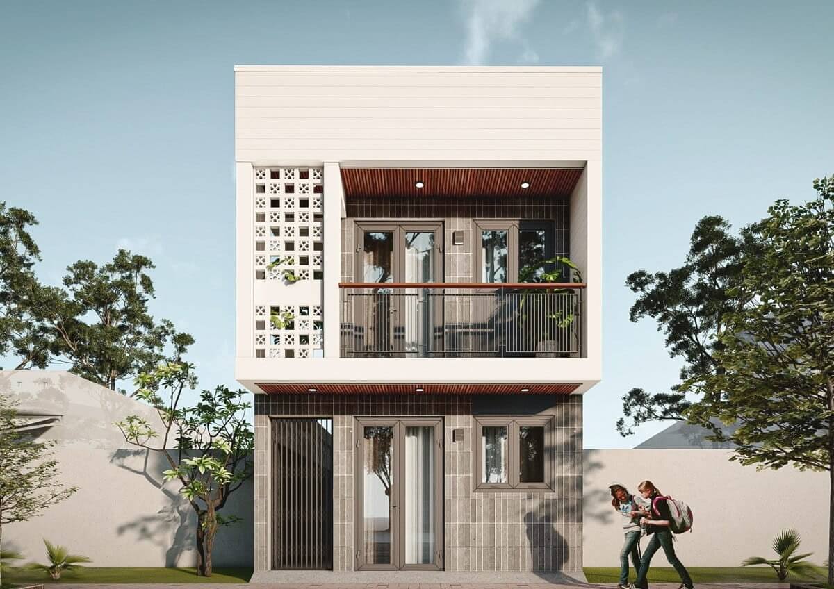 Thiết kế nhà rộng 6m dài 9m hiện đại 3