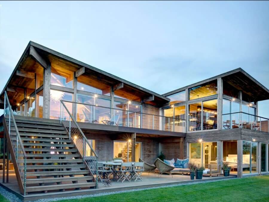 thiet-ke-nha-tien-che-hien-dai-bang-kinh Thiết kế nhà tiền chế hiện đại bằng kính