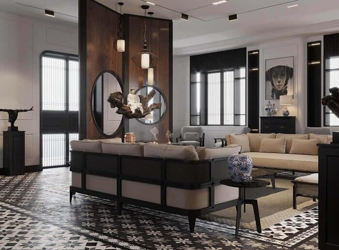 thiet-ke-noi-that-biet-thu-phong-cach-indochine-2