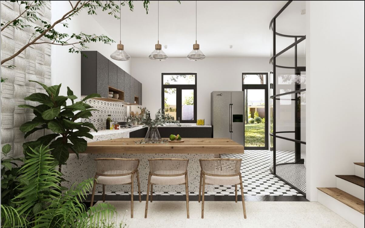 thiet-ke-noi-that-chung-cu-77m2-phong-cach-dia-trung-hai-3 Thiết kế nội thất chung cư 77m2 phong cách Địa Trung Hải 3