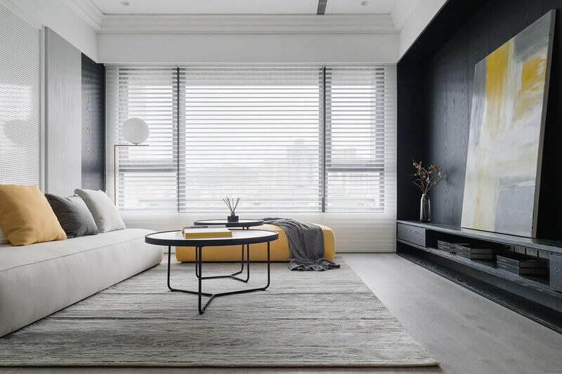 Thiết kế phòng khách cho chung cư 105m2 4