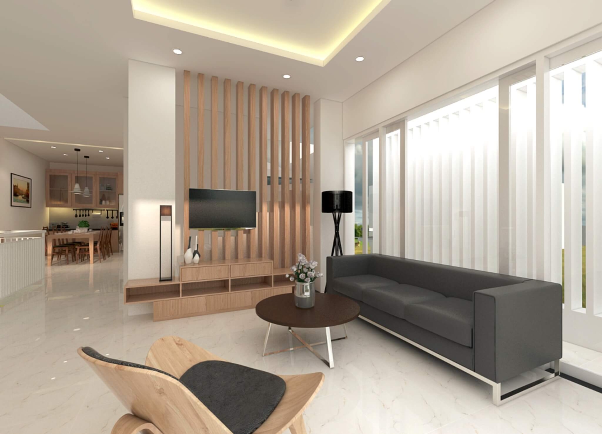 Tối ưu hóa ánh sáng và gió tự nhiên cho nhà 7x15m