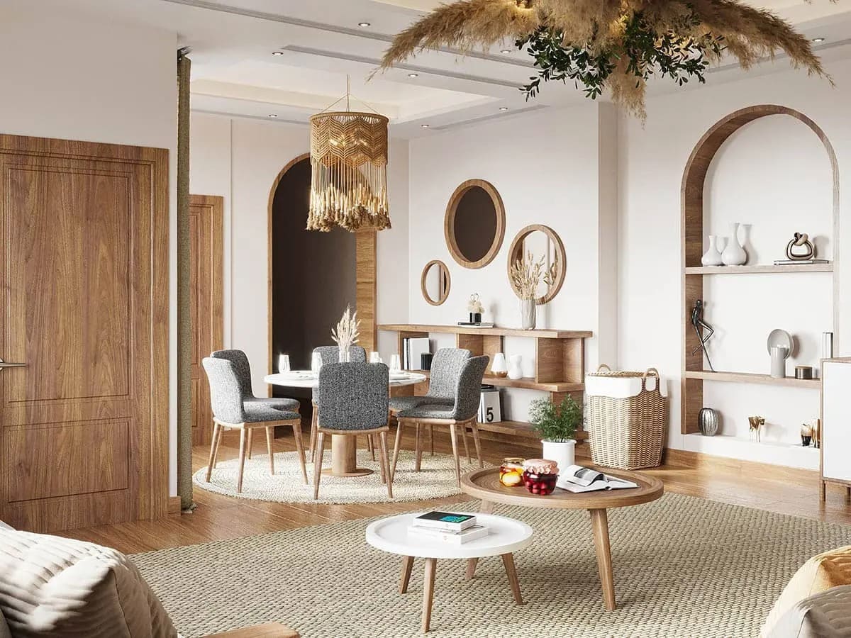 Trang trí phòng ngủ phong cách Bắc Âu tươi mới