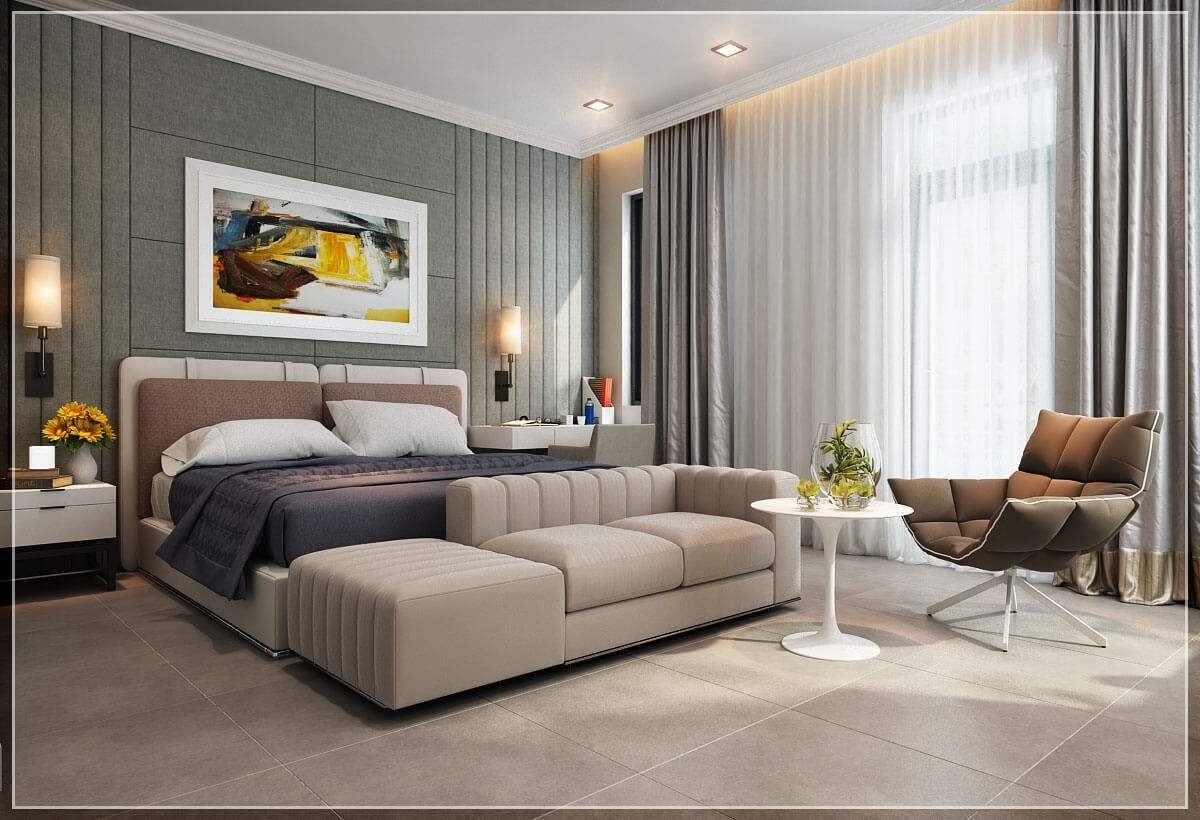 Hiện đại, sang trọng với phong cách trang trí phòng ngủ