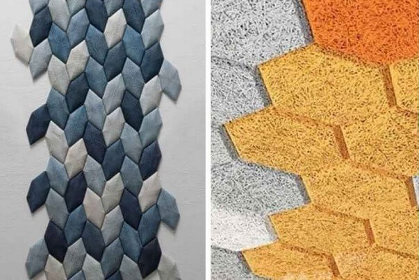 u2d46lxs1kbaiy3r7tvg Tấm ốp tường 3D hình ngũ giác màu sắc đa dạng tạo hiệu ứng thẩm mỹ độc đáo cho không gian nội thất.