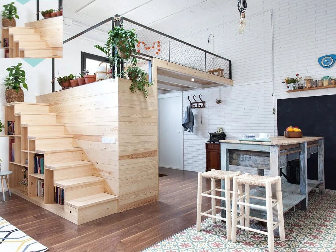 Ưu tiên chọn màu sắc tươi sáng khi thiết kế nhà 20m2