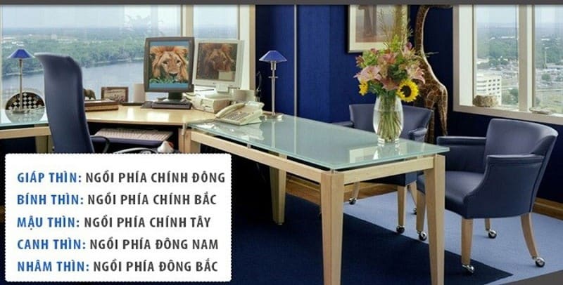 Hướng sắp xếp bàn làm việc cho người tuổi Thìn