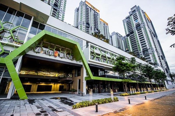 Mặt trước khu căn hộ chung cư Vista Verde