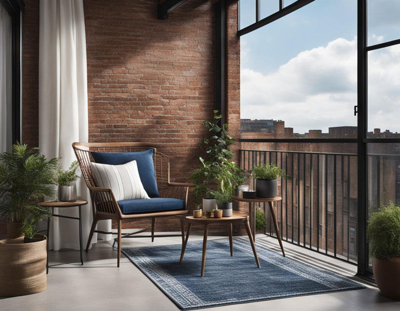 ban-cong-nha-ong-dep-13 Thiết kế ban công nhà ống phong cách công nghiệp