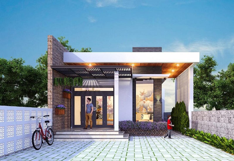 ban-ve-nha-cap-4-3-phong-ngu-100m2-11 Lưu ý khi xây nhà 100m2 3 phòng ngủ