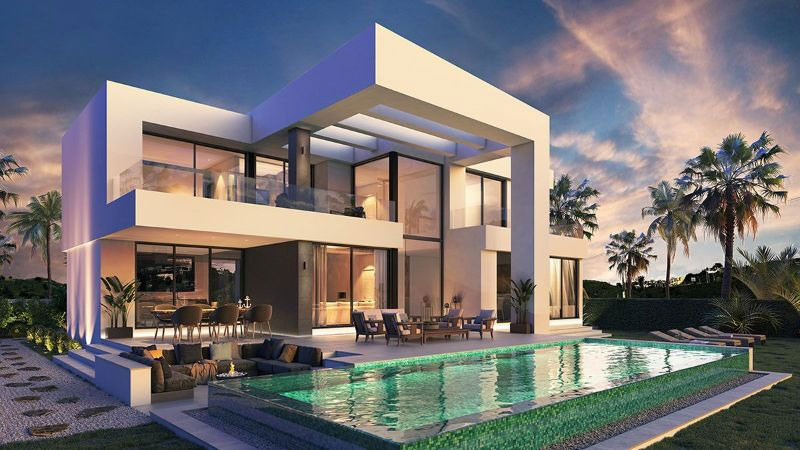 biet-thu-2-tang-hien-dai-dep-16 Biệt thự mái bằng có bể bơi