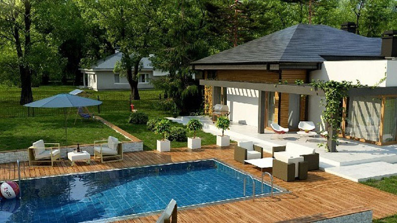 biệt thự vườn cấp 4