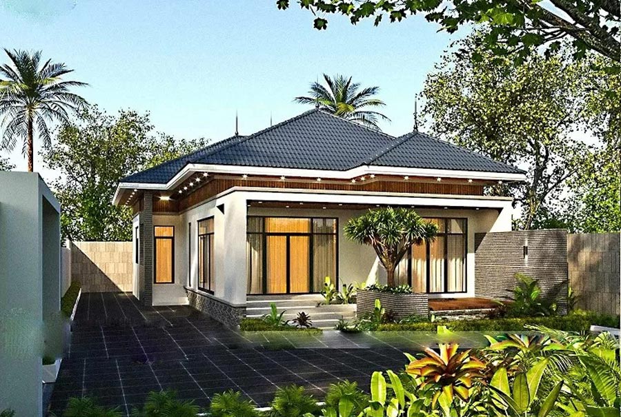 biệt thự nhà vườn cấp 4