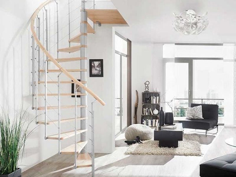 Cầu thang nhà ống xoắn ốc