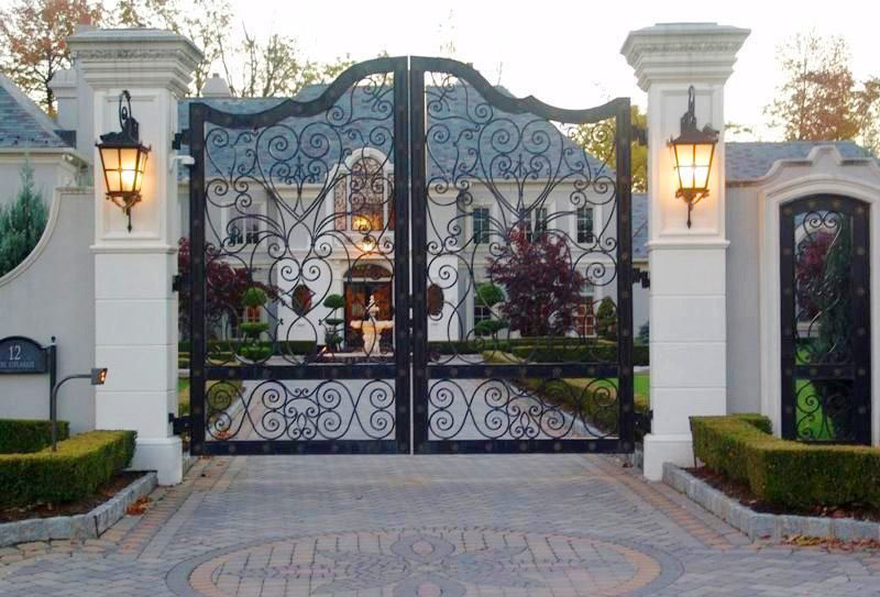 cong-nha-dep-15 Mẫu cổng biệt thự nhà vườn đẹp