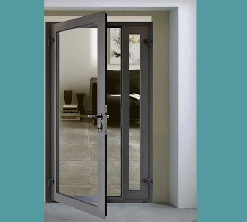 cua-sat-1-canh-4 Mẫu cửa sắt 1 cánh kết hợp kính cường lực