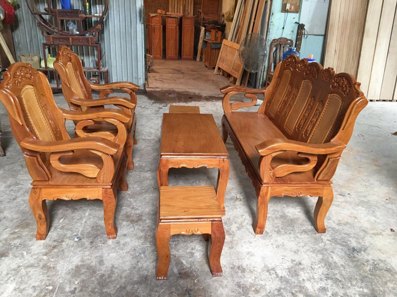 Ứng dụng của gỗ căm xe trong nội thất