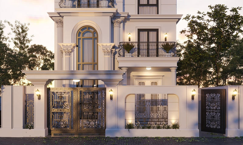 hang-rao-biet-thu-2-1 Thiết kế hàng rào biệt thự cần lưu ý điều gì