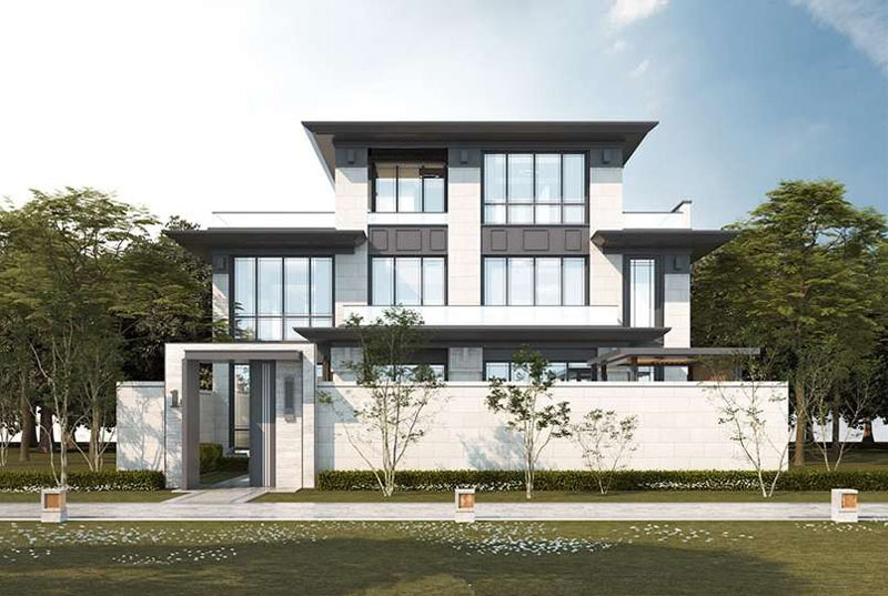 hang-rao-biet-thu-5 mẫu hàng rào xây tường đẹp