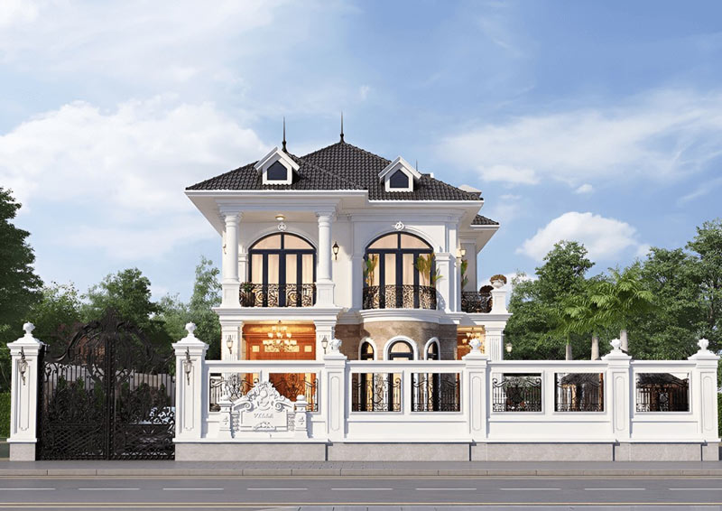 hang-rao-dep-11 Mẫu hàng rào tân cổ điển