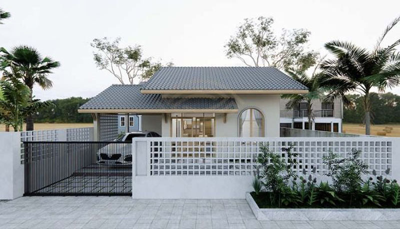 hang-rao-dep-4 Mẫu hàng rào đẹp đơn giản, hiện đại