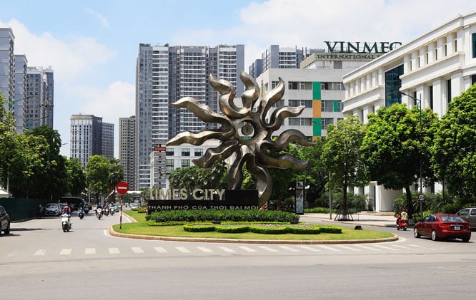 Các quán ăn tại khu vực Times City vô cùng đa dạng và phong phú.
