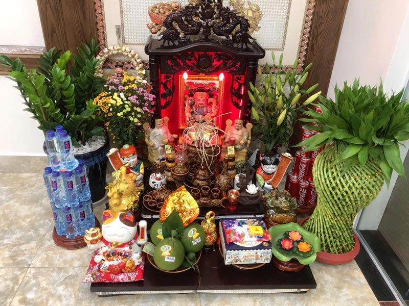 huong-ban-tho-4 Hướng đặt bàn thờ Thần Tài, Thổ Địa