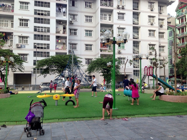 Khu vui chơi trẻ em tại chung cư Khu vui chơi trẻ em tại chung cư