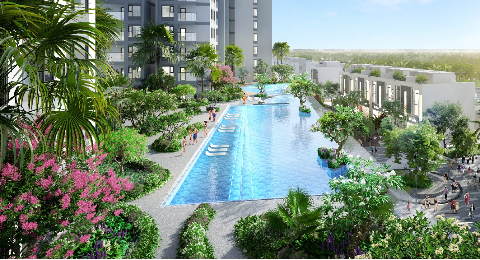 Bể bơi 5 sao Sky Oasis Ecopark