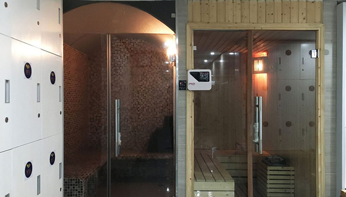 Phòng xông hơi tại bể bơi Sunrise Club