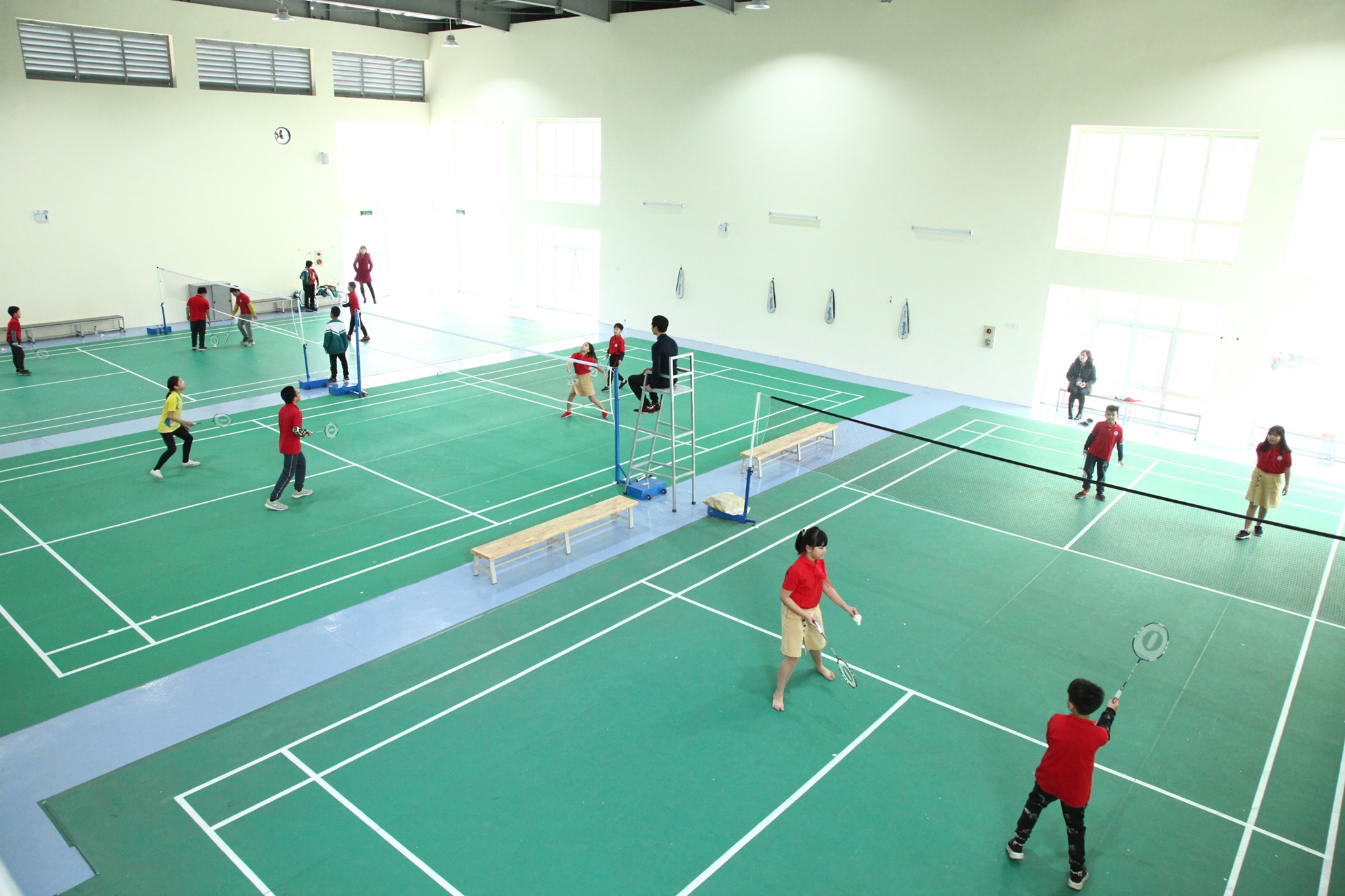 Phòng chức năng khang trang và được đầu tư cơ sở vật chất của nhà trường