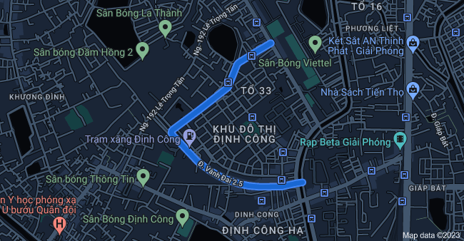 Vị trí đường Trần Điền Vị trí đường Trần Điền