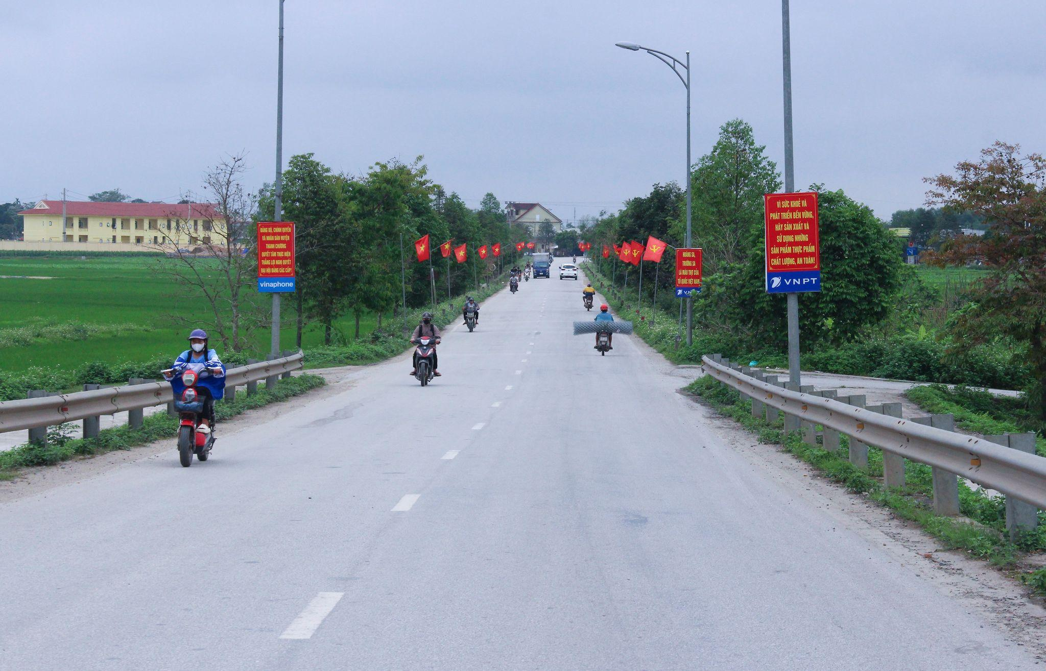 huyen thanh chuong nghe an duoc dau tu co so ha tang