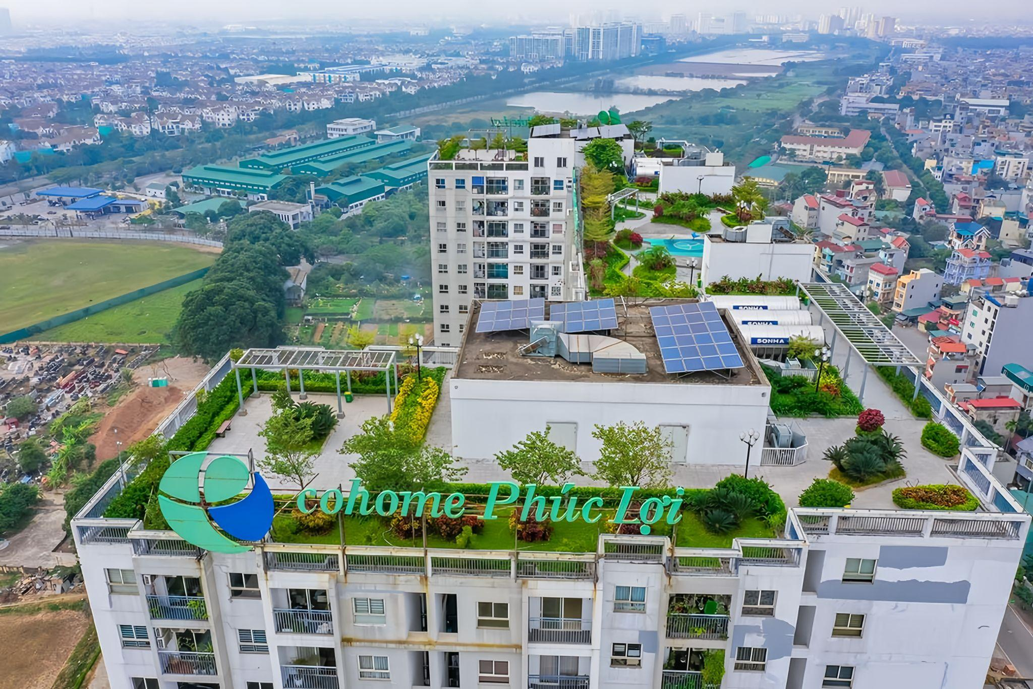 Một góc phường nhìn từ chung cư Ecohome Phúc Lợi Một góc phường nhìn từ chung cư Ecohome Phúc Lợi