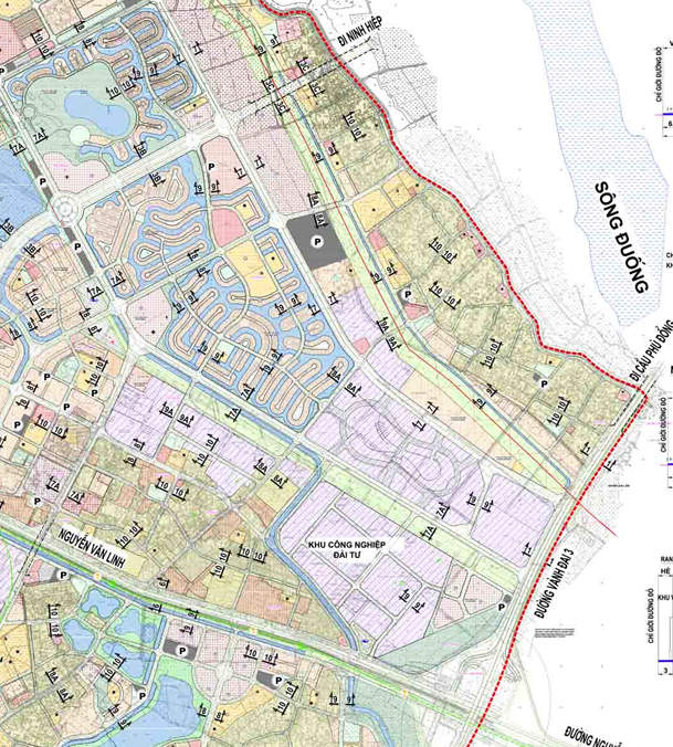 Bản đồ quy hoạch chi tiết phường Phúc Lợi Bản đồ quy hoạch chi tiết phường Phúc Lợi