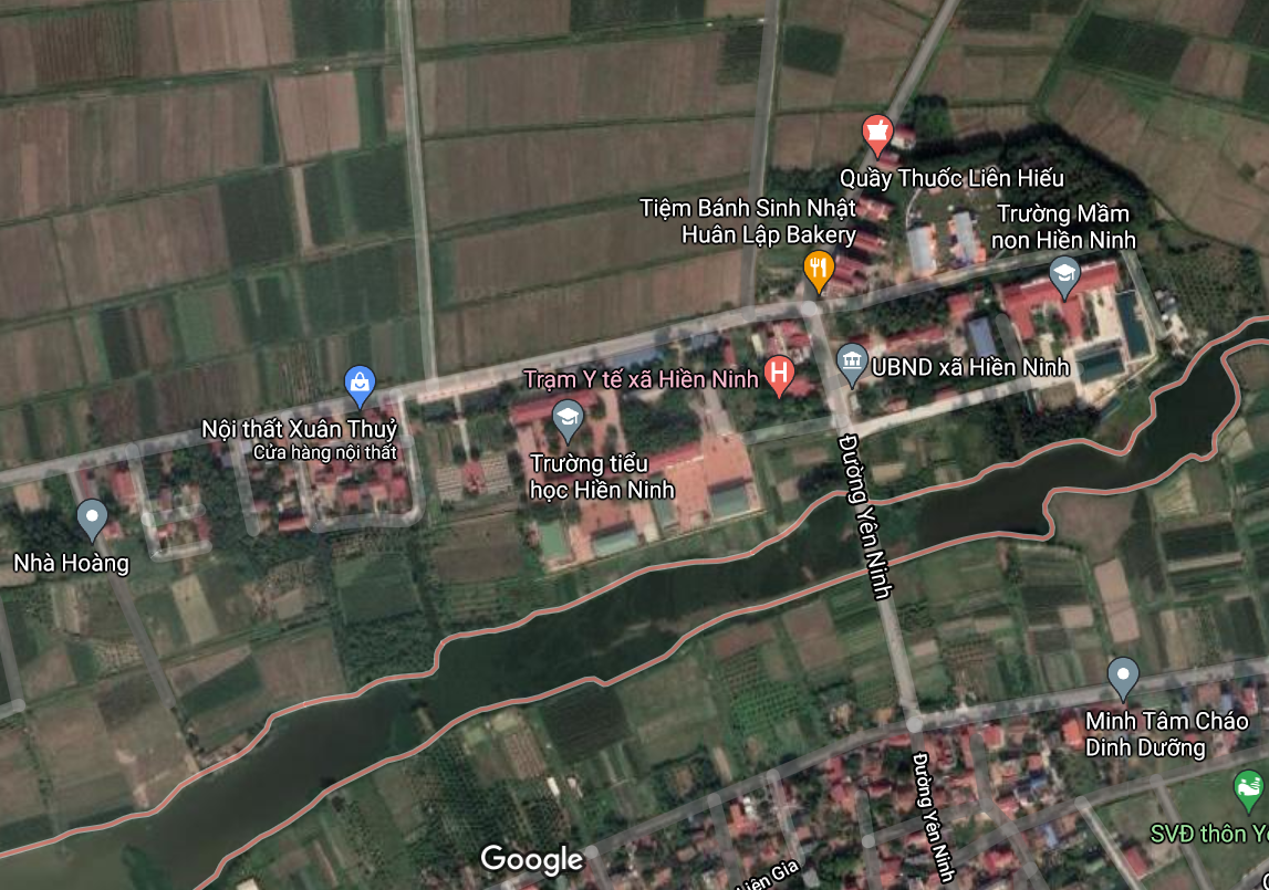 bản đồ vệ tinh Sóc Sơn