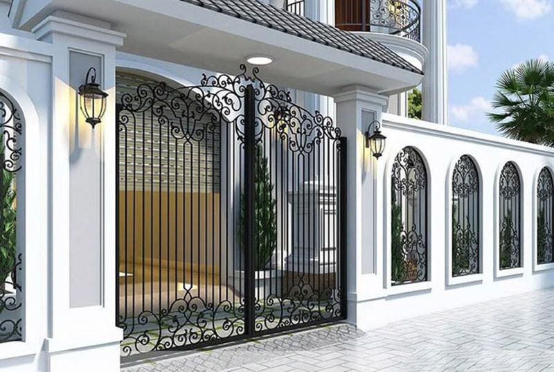 kieng-ky-khi-lam-nha-3 Kiêng kỵ họa tiết không tốt trên cổng