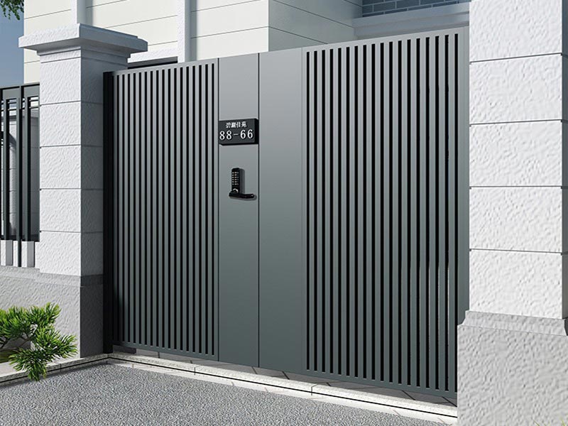 mau-cong-sat-dep-8 Mẫu cổng sắt kín đáo